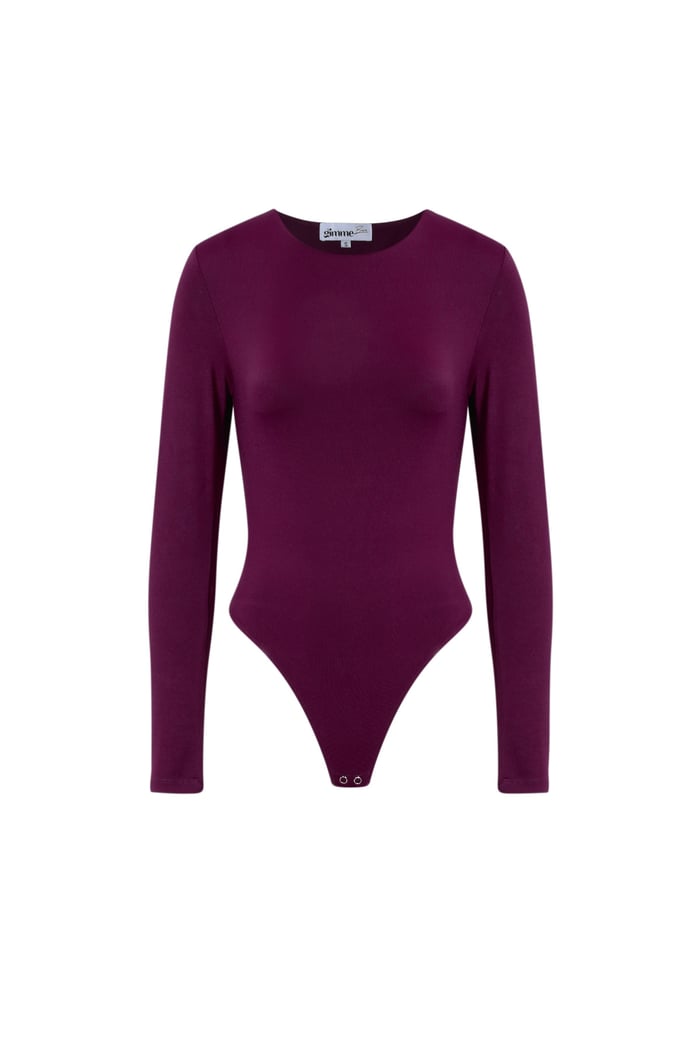 Nylon Shapewear Bodysuit Solid color Basic All Fit  Clothes h5Picture12
