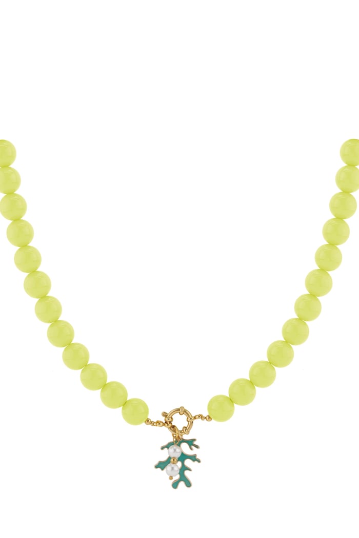 Collana di piccole perle colorate-12mm Immagine8