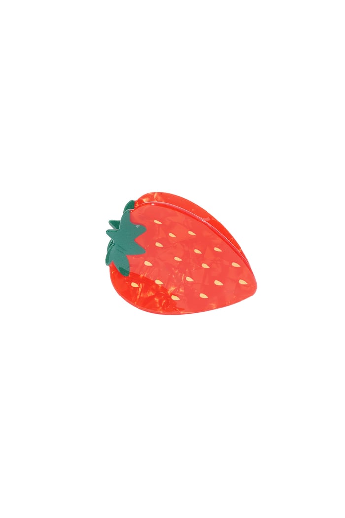 Strawberry hair clip