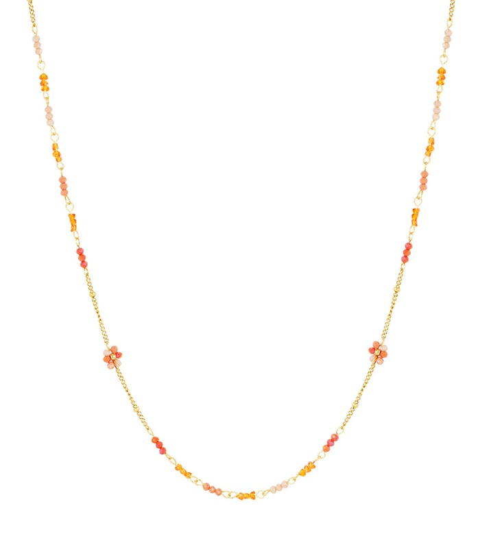 Lange Halskette Blooming Breeze - Roségold 