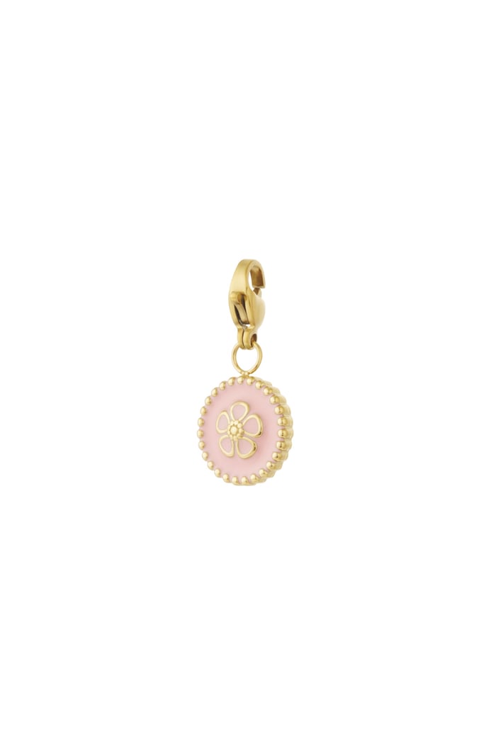 Stainless Steel Jewelry Charms Flower Casual Daily 