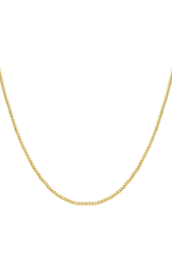 Massive Perlenkette - 4mm