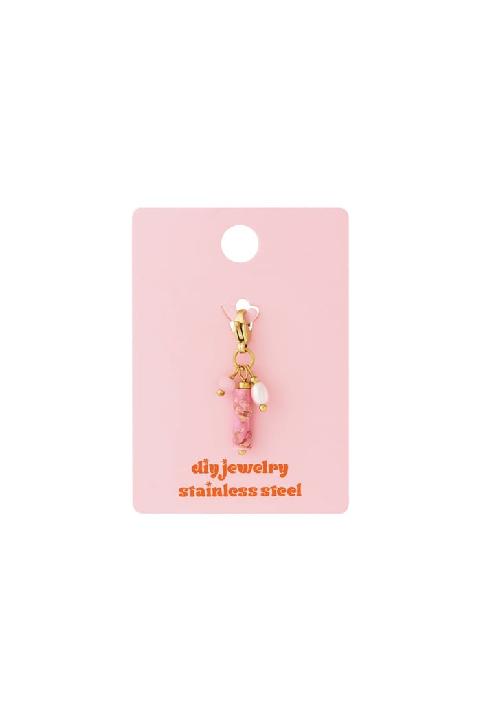 Pink miracle jewelry charm Picture3