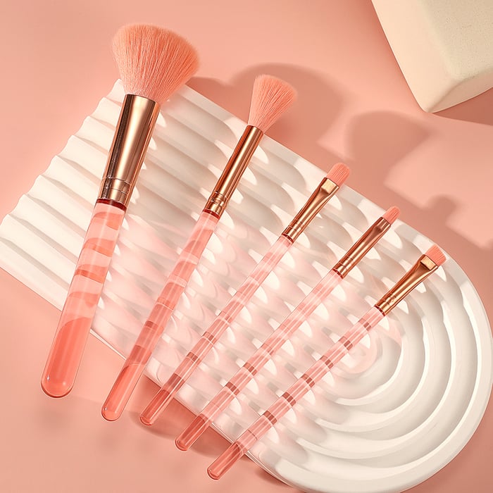 1 paio di pennelli da trucco unisex 