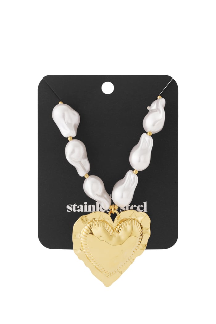 Pearl love Necklace h5Picture4