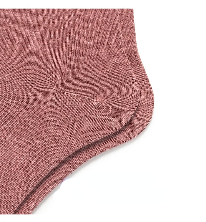 1 paire de chaussettes mi-mollet basiques et polyvalentes de couleur unie h5Image4