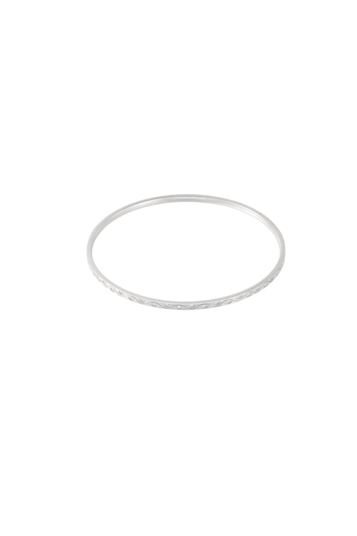 Stainless Steel Bangles Geometric Casual Daily Simple Series Women's jewelry Picture4