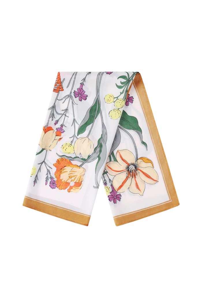 Zomersjaals Bloemen Casual Polyester Dagelijkse Accessoires