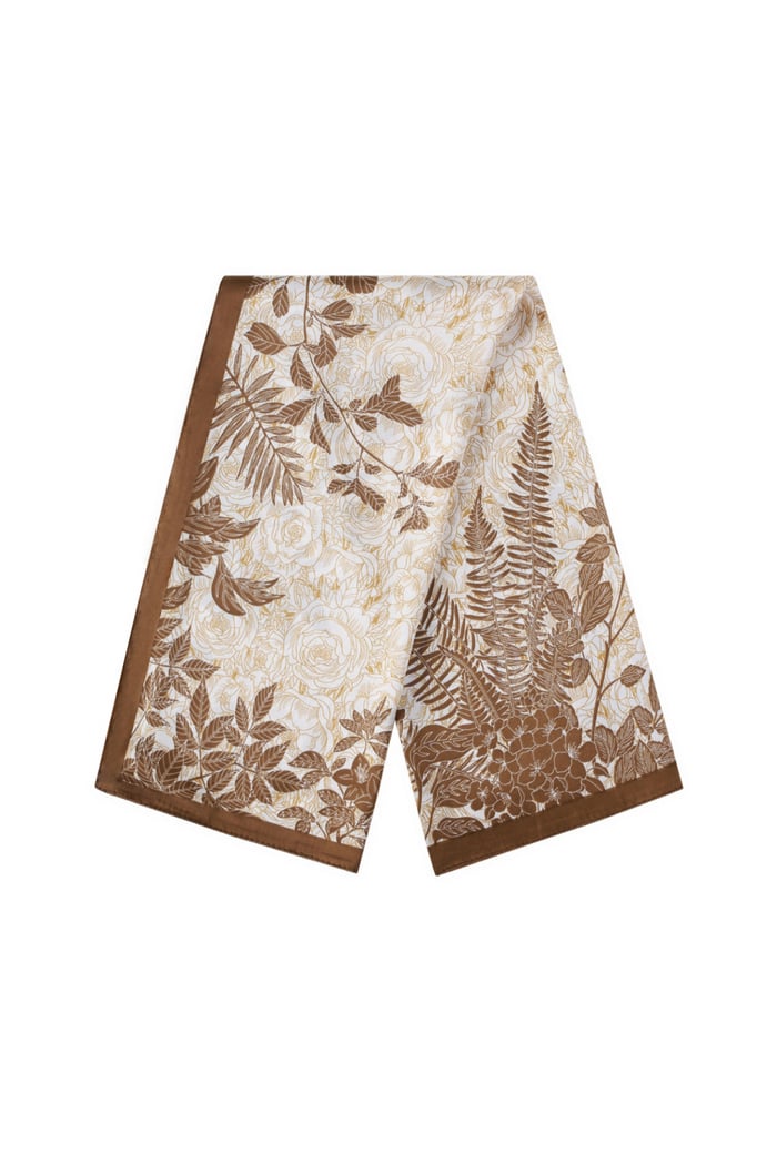 Bufandas de verano Flor Casual Poliéster Accesorios diarios