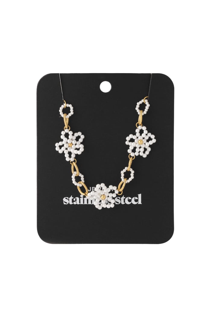 Flower link chain Ketting Picture4