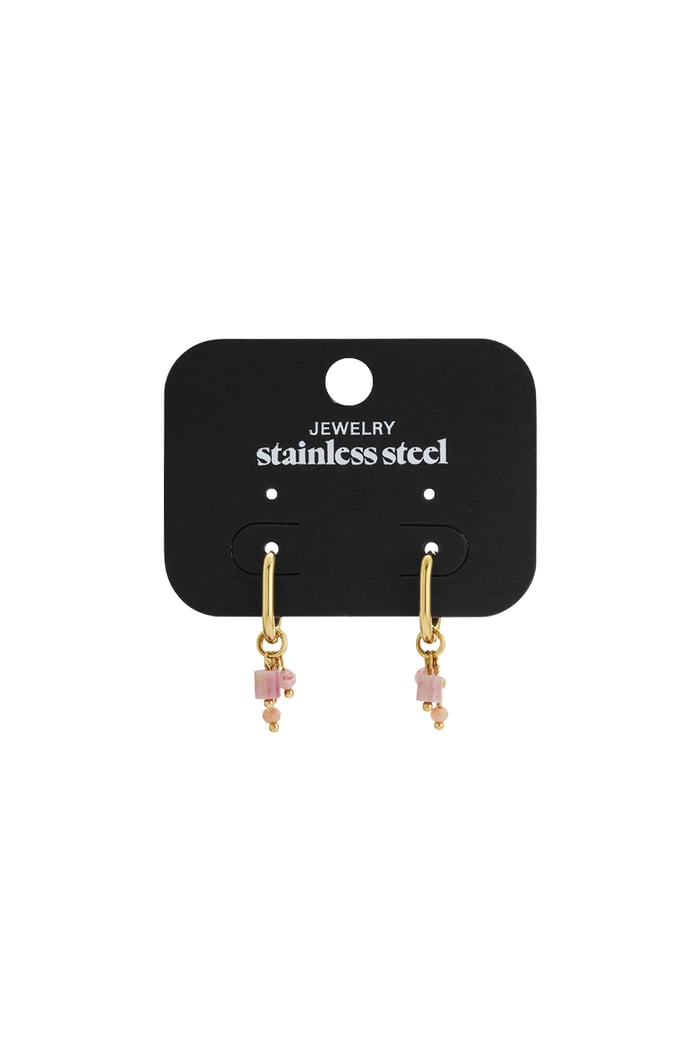 earring with black beads Picture7