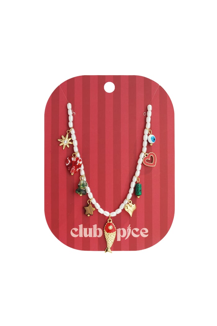 Stainless Steel Beaded Necklaces fish Casual Holiday/Beach Romantic Series Women's jewelry h5Picture4