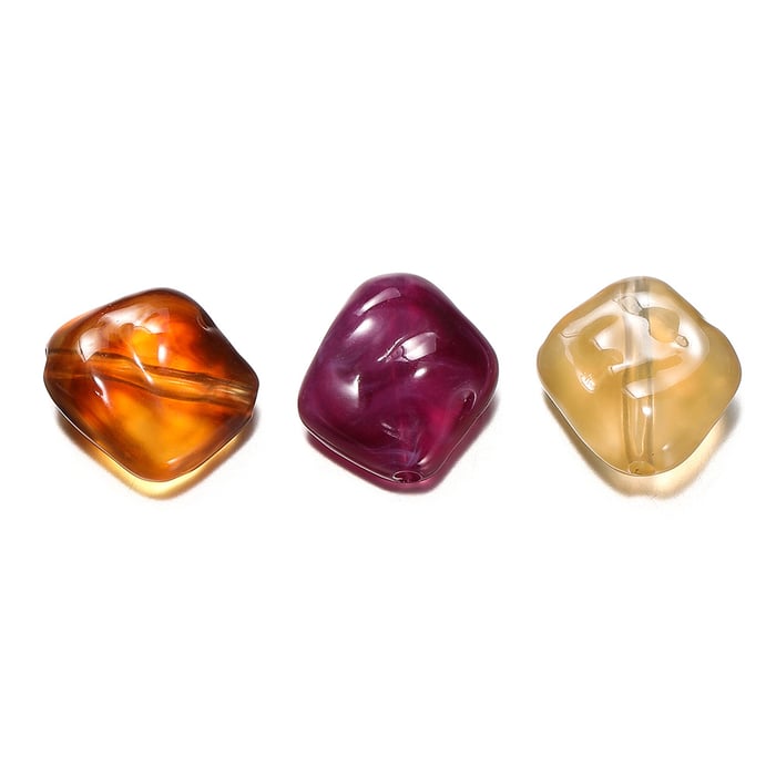 1 Bag of DIY Irregular Shape Acrylic Jewelry Beads h5Picture3