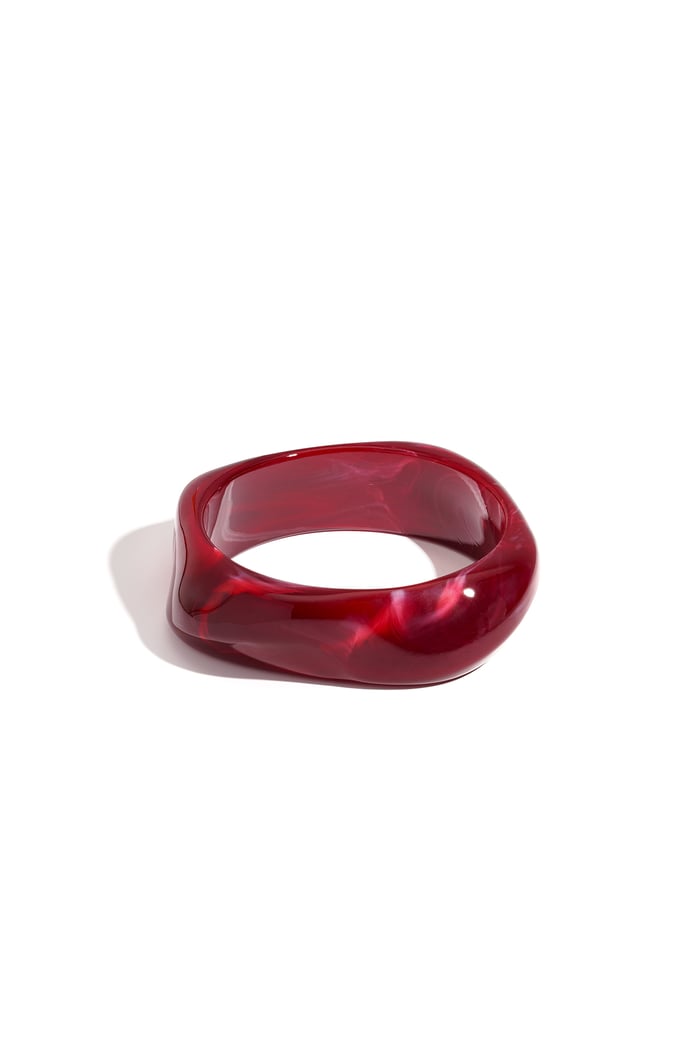 Acrylic Bangles Solid Color Casual Daily Simple Series Women's jewelry