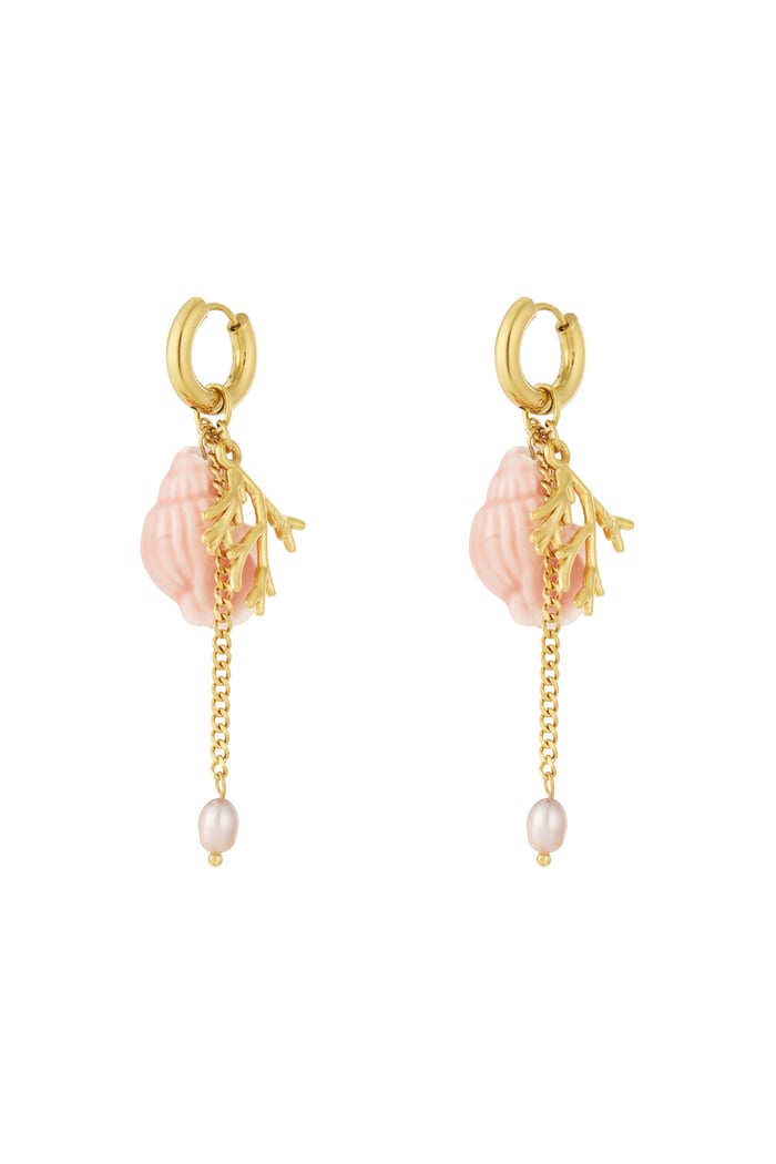 Boucles d&#39;oreilles Coral Vibes Image3