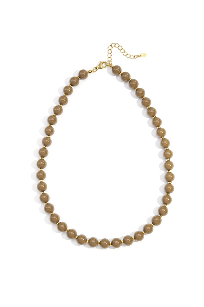 Acrylic Beaded Necklaces Beads Casual Simple Series Women's jewelry Picture2