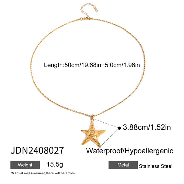 1 piece simple series vacation turtle stainless steel  gold plated women pendant necklaces h5Picture2