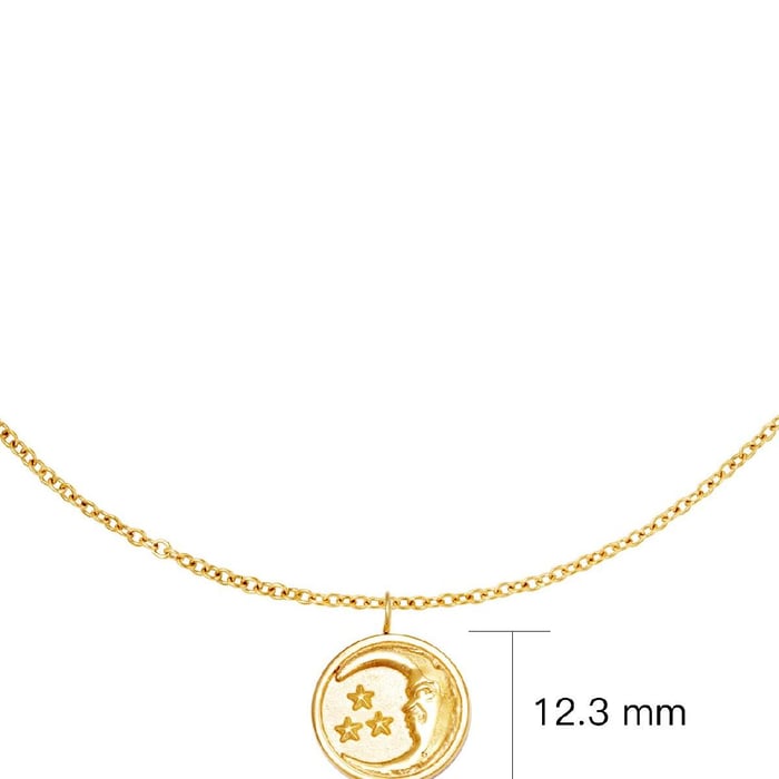 Necklace Glowing Moon Picture2