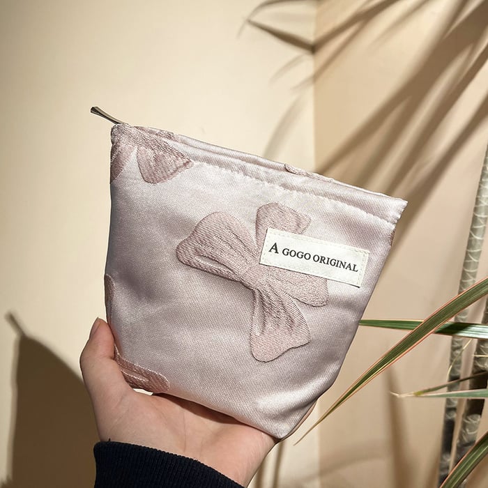 1 Piece Romantic Series Sweet Bow Knot Polyester Women's Bags