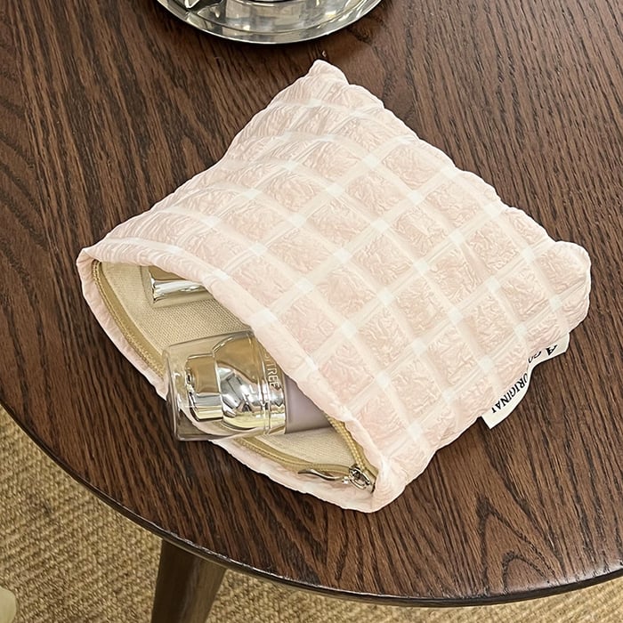 1 Stück Simple Series Daily Plaid Polyester Damentaschen