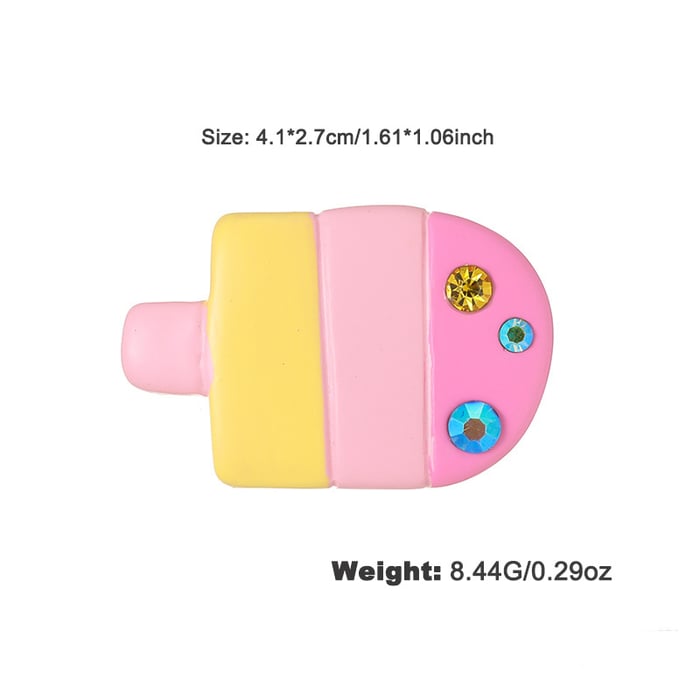 1 piece  series daily funny watermelon shape resin women's hair clips