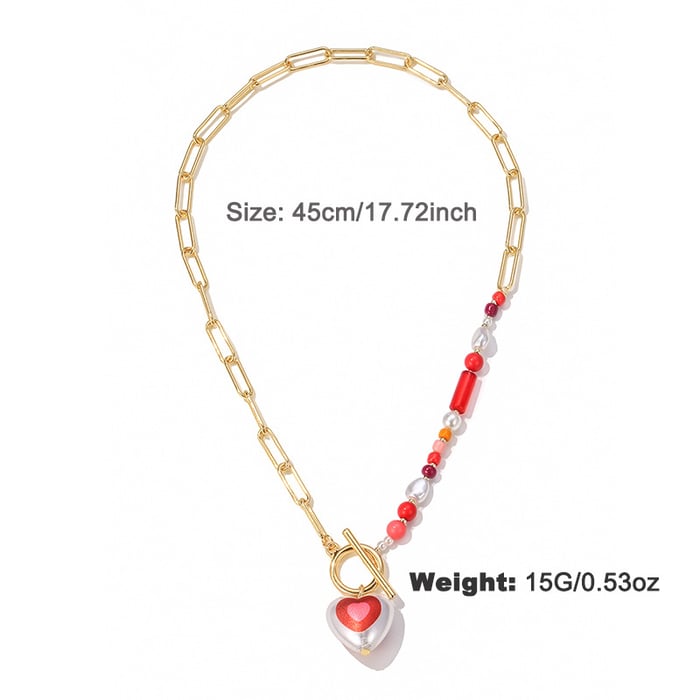 1 Paar romantische Serie Sweet Heart Legierung Damen Tropfen Ohrringe