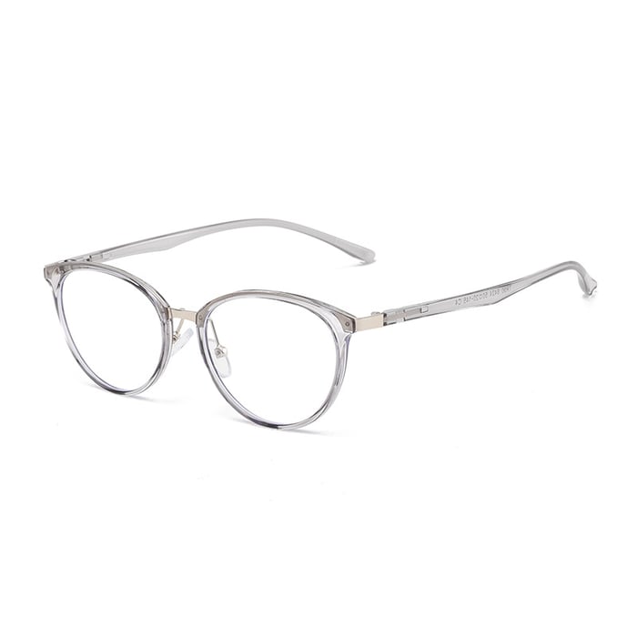 1 Pair of Everyday Basic Black-Frame Anti-Blue Light Women's Glasses