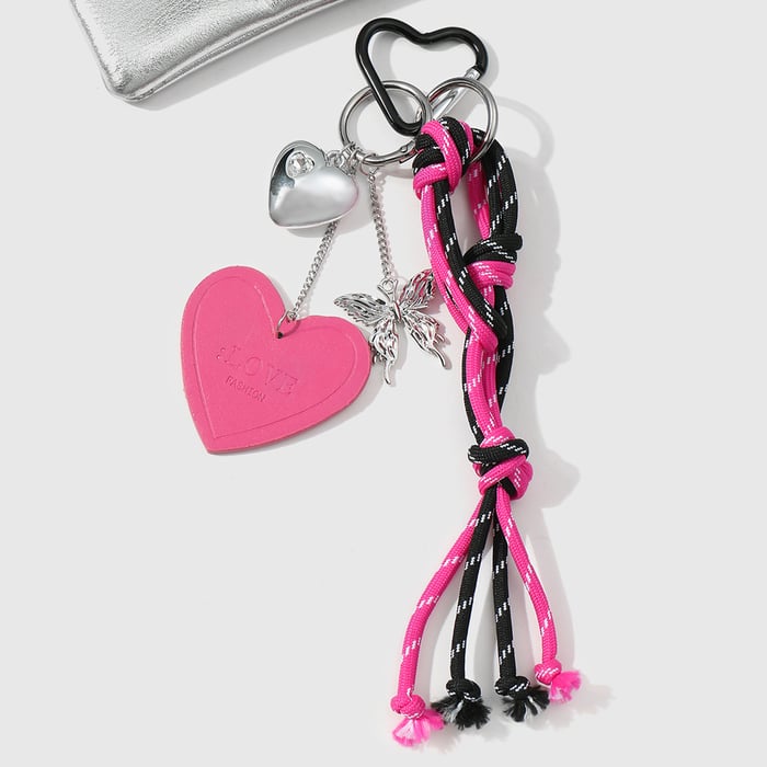 1 Piece Simple Series Retro Heart Alloy Women's Bag Charms