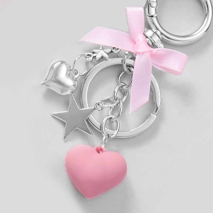 1 Piece Romantic Series Sweet Heart Alloy Women's Bag Charms h5Picture2