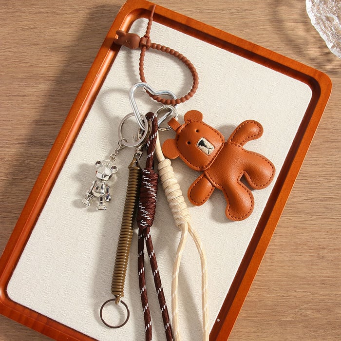 1 Piece Simple Series Daily Animal PU Women's Bag Charms Picture2