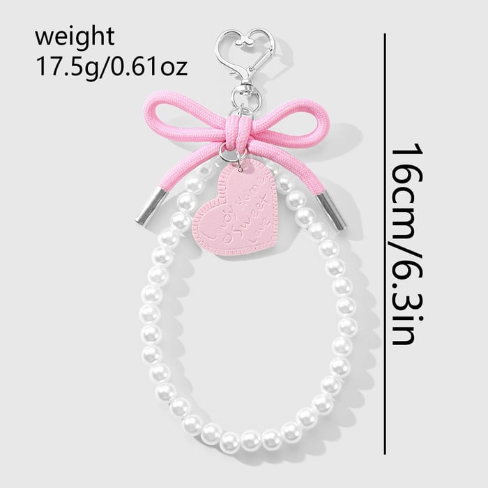Sweet Bow Knot Women's Bag Charms h5Picture2