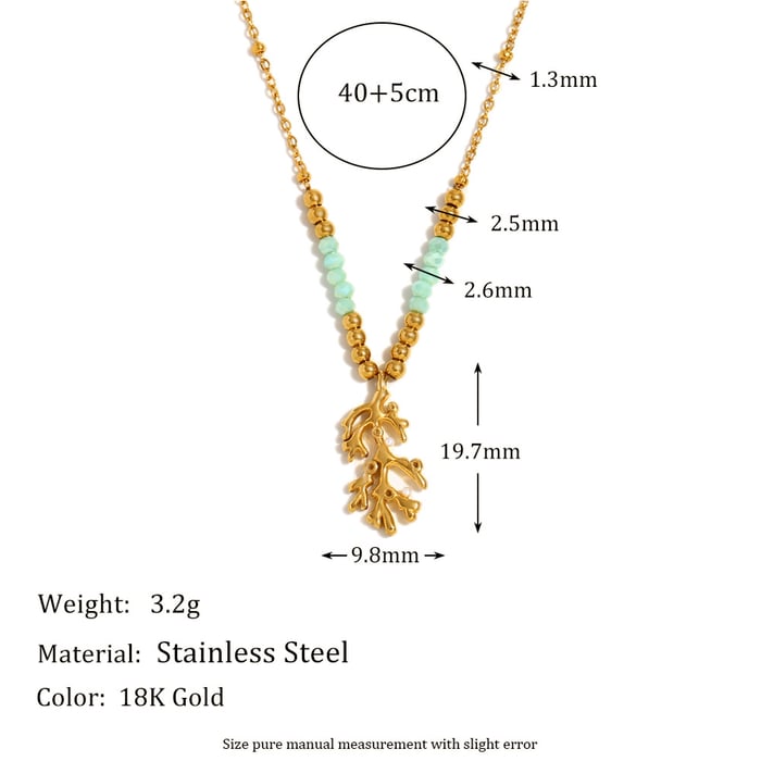 Retro Oceanic Women's Beaded Necklaces h5Picture2