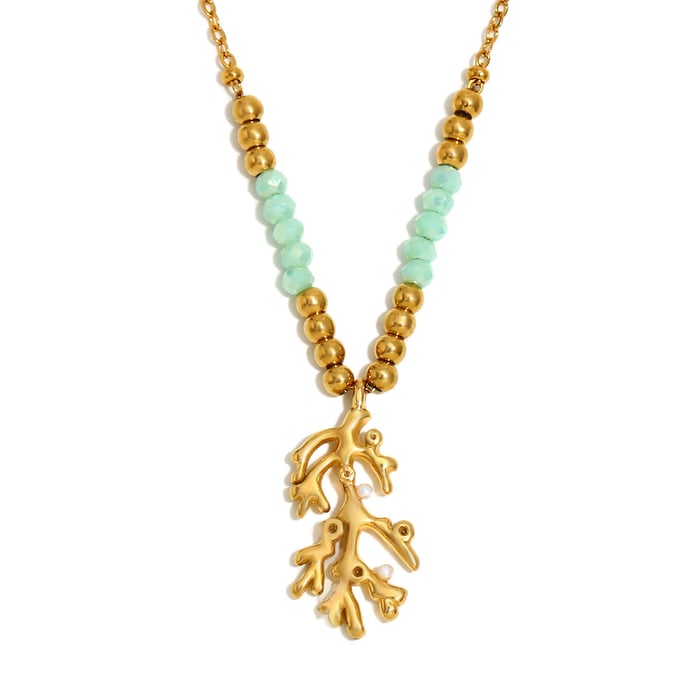Retro Oceanic Women's Beaded Necklaces