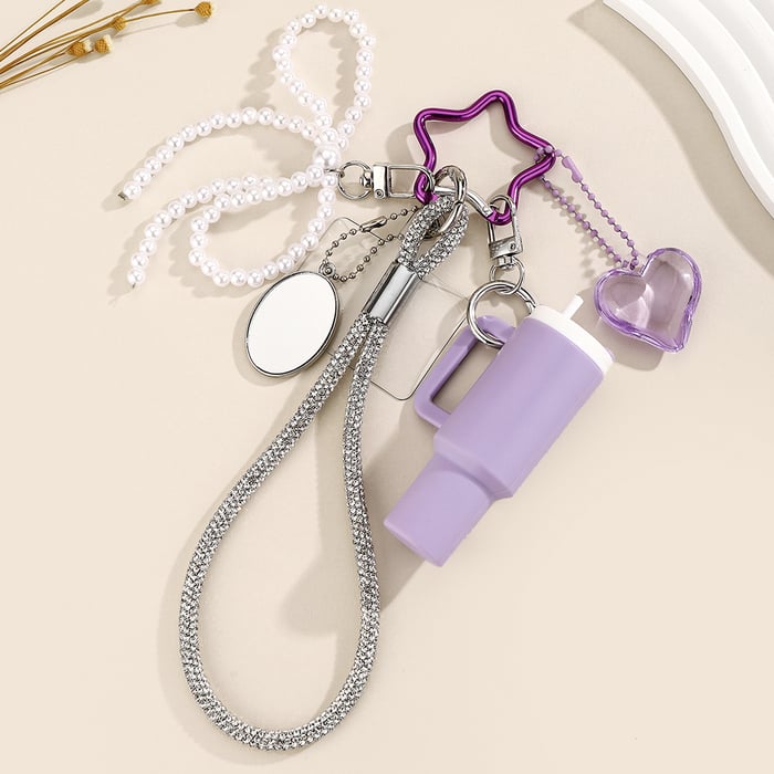 Cute Mini Water Cup Bag Charms