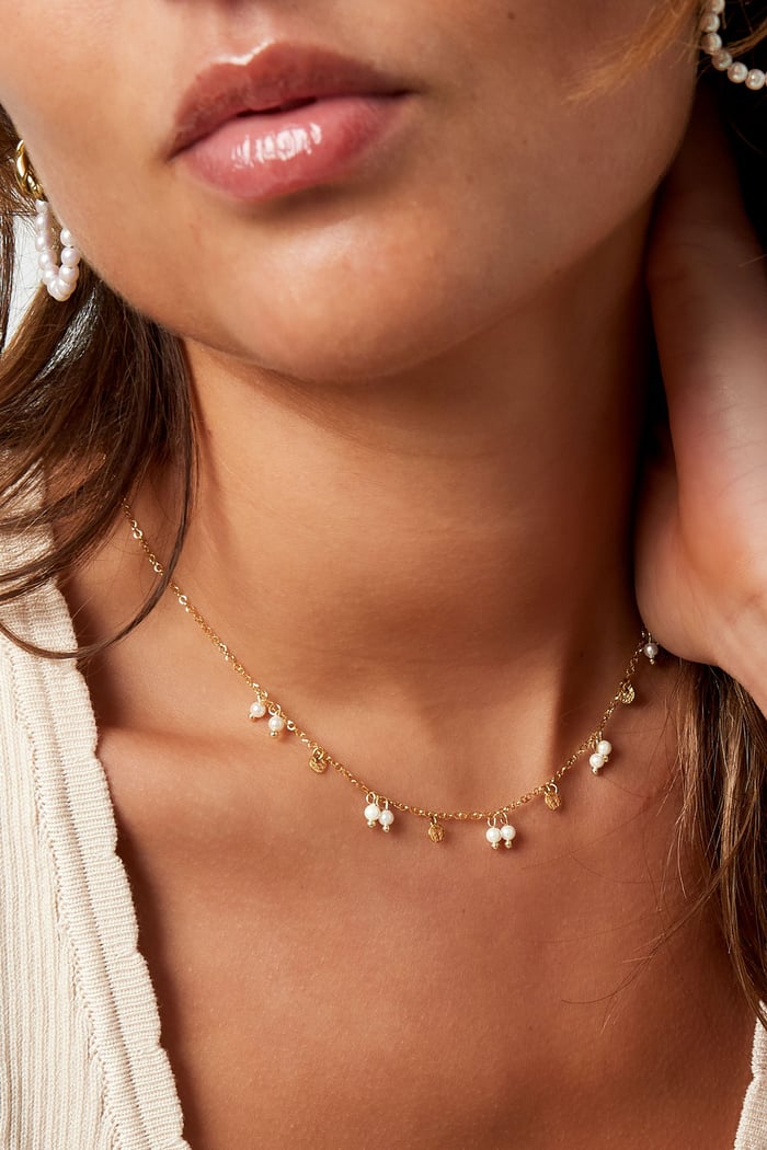 necklace pearls and charms Picture3