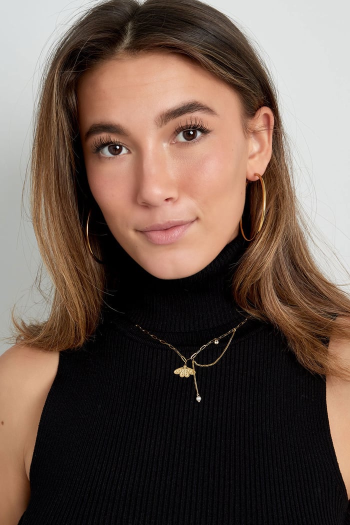 collana con ciondolo a farfalla Immagine4