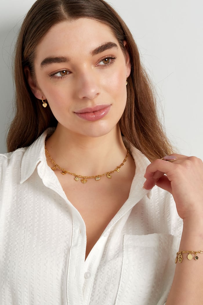 charm necklace daily style Picture2