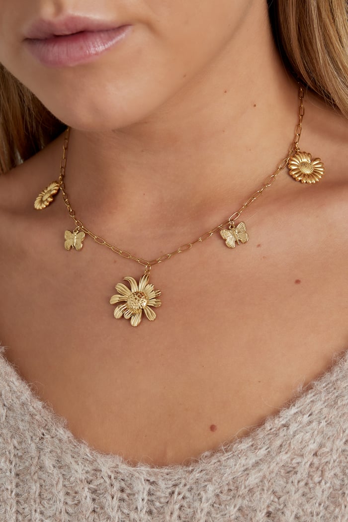 bedelketting flowerlicious Afbeelding2