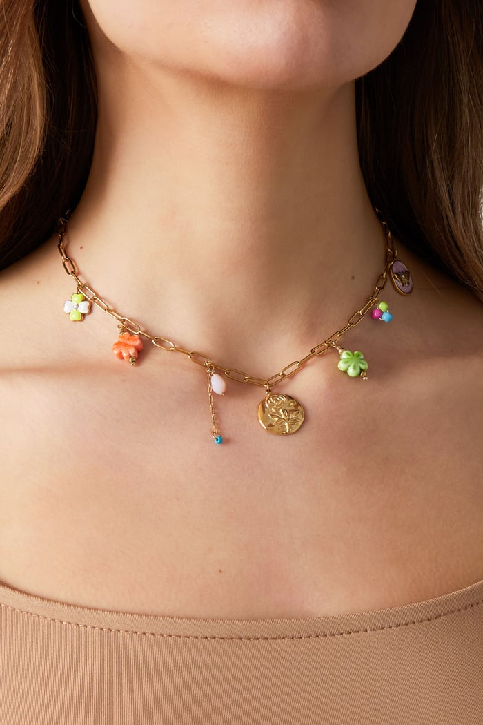 Charm-Halskette „Charmify Me“ – Goldfarben Bild3