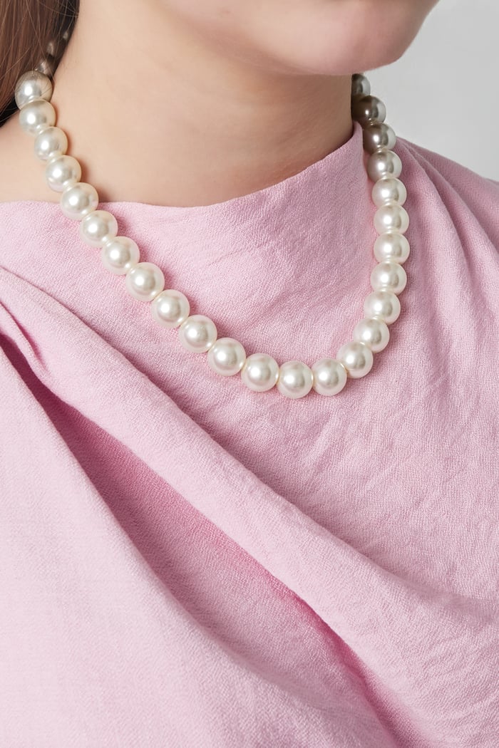 Pearl baby ketting -14mm Afbeelding2
