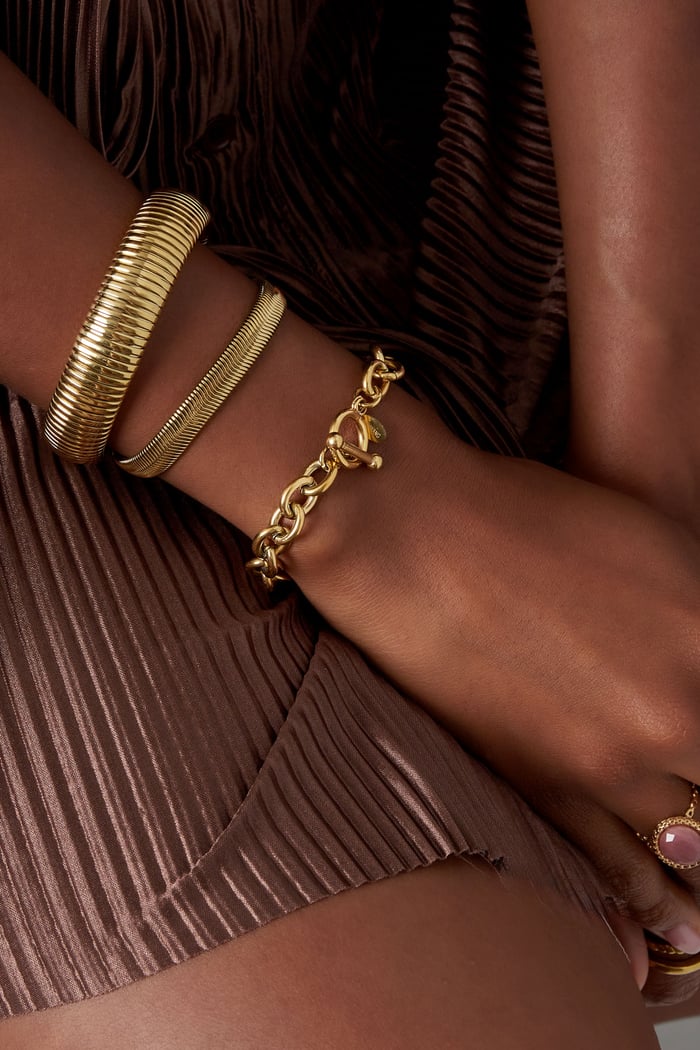 link bracelet round closure Picture2
