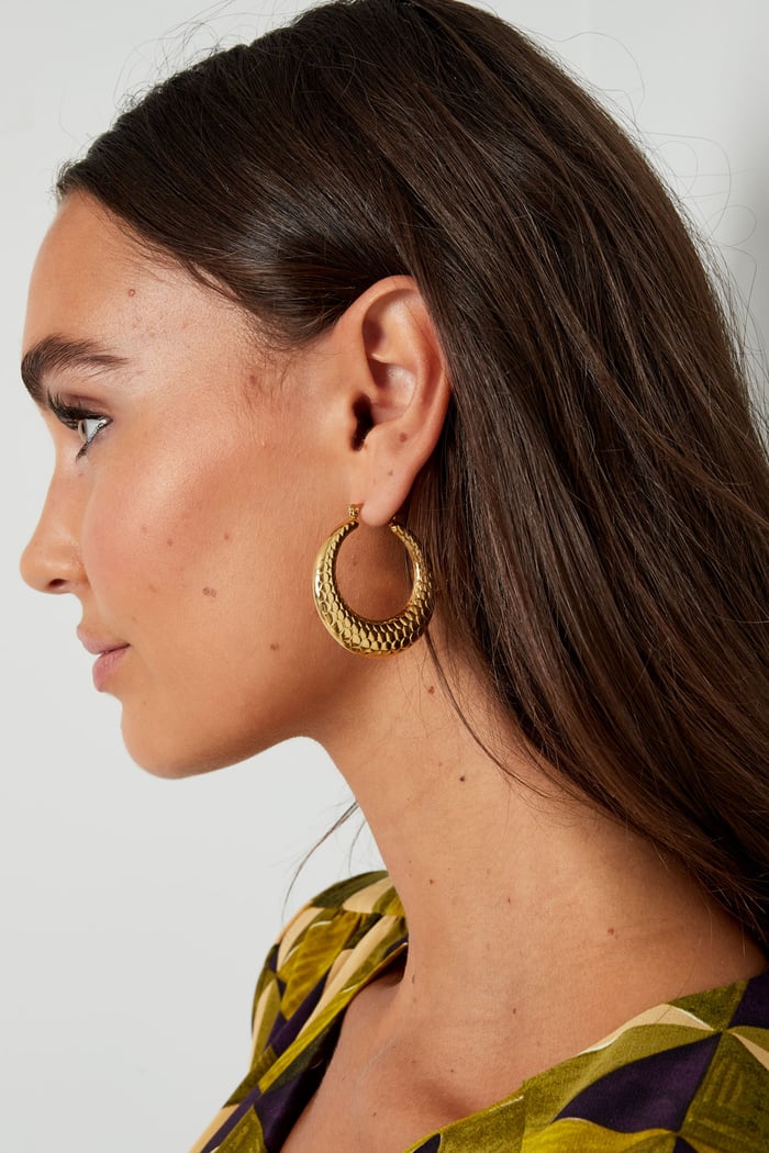 earrings round with print h5Picture3