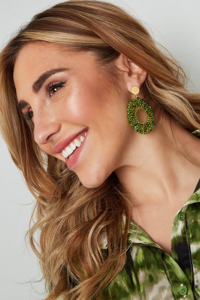 Earrings big beads party h5Picture2