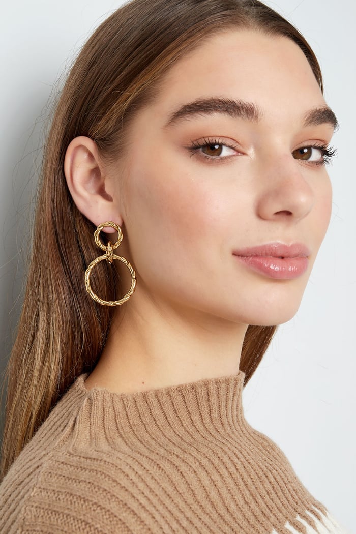 earrings link with twist h5Picture4