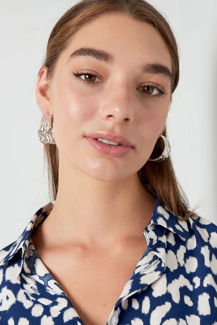 Earrings chic - Silver Color color h5Picture4