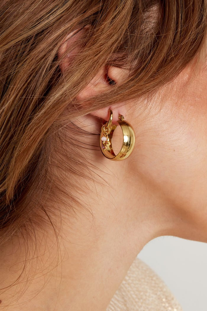 earrings round with structure h5Picture3