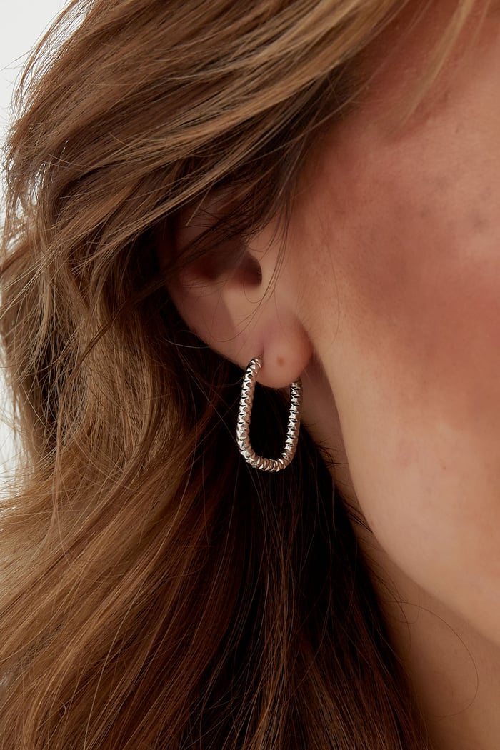 earrings ribbed elongated h5Picture3