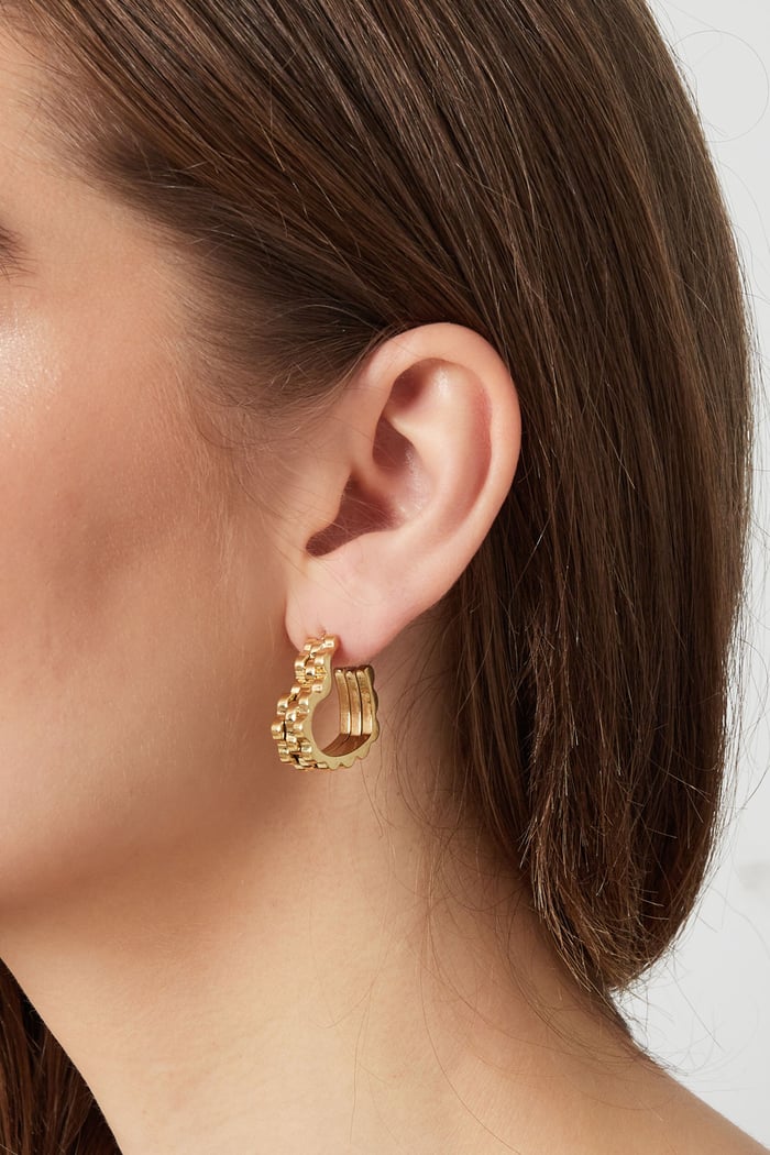 earrings heart link in link h5Picture3