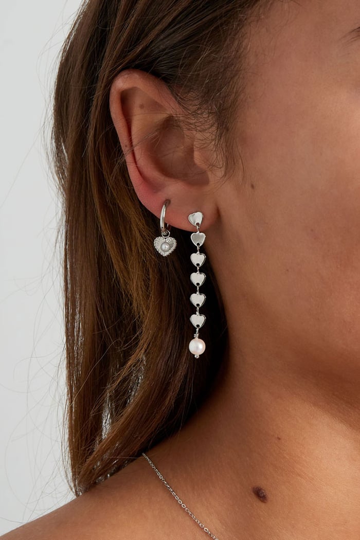 earrings heart detail with pearl h5Picture5