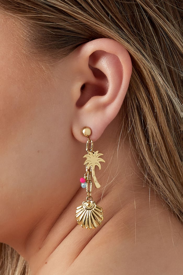 beach vibes earrings with charms h5Picture3